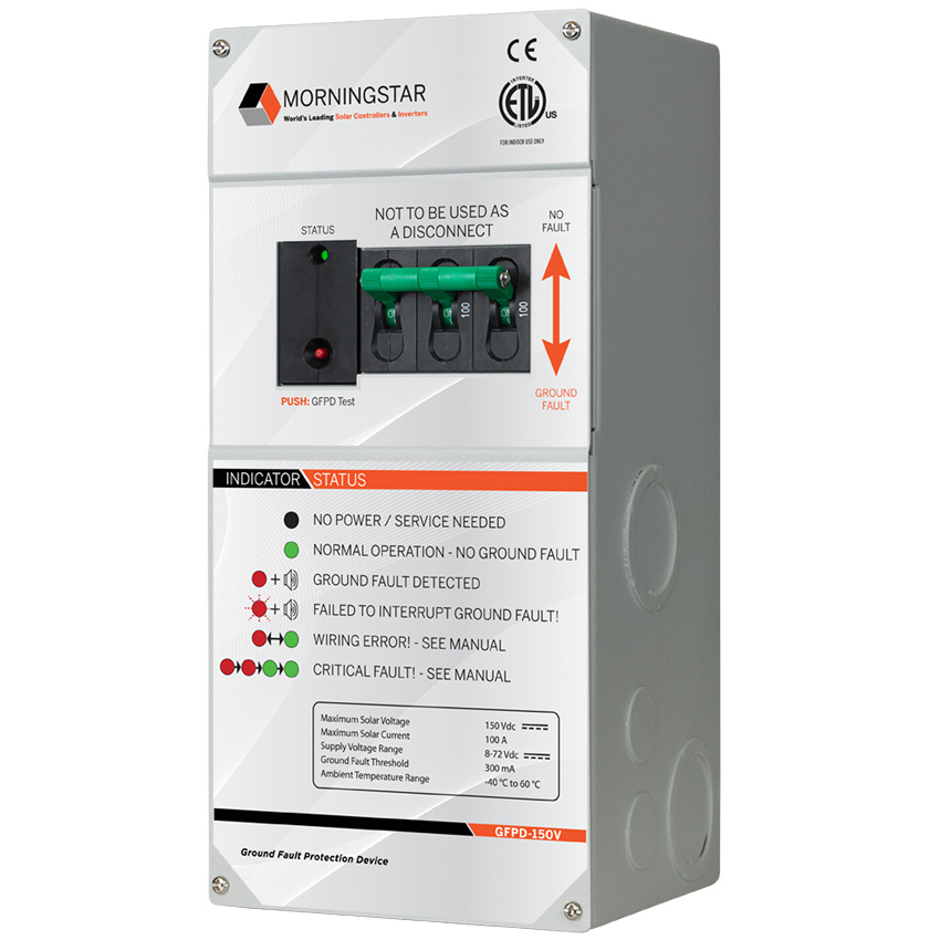 接地故障保護裝置GFPD-150V/GFPD-600V